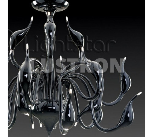 Потолочная люстра Lightstar Cigno Collo Bk 751187 Потолочная люстра Lightstar Cigno Collo Bk 751187
