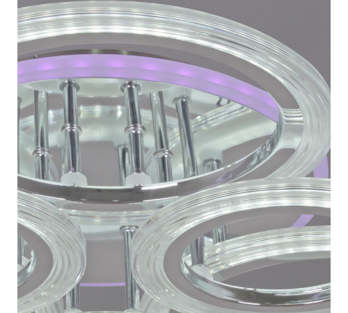 Потолочная люстра Reluce 09812-3.3-3+3D CR (RGB) Потолочная люстра Reluce 09812-3.3-3+3D CR (RGB)