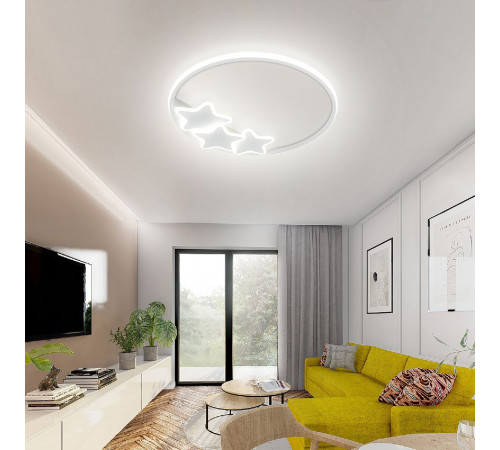 Потолочная люстра Natali Kovaltseva Stars LED LAMPS 81180 Потолочная люстра Natali Kovaltseva Stars LED LAMPS 81180