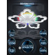 Потолочная люстра Seven Fires Ferenk SF5028/5C-WT-RGB