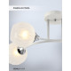 Потолочная люстра Seven Fires Greze SF3360/4C-WT-CR-WT