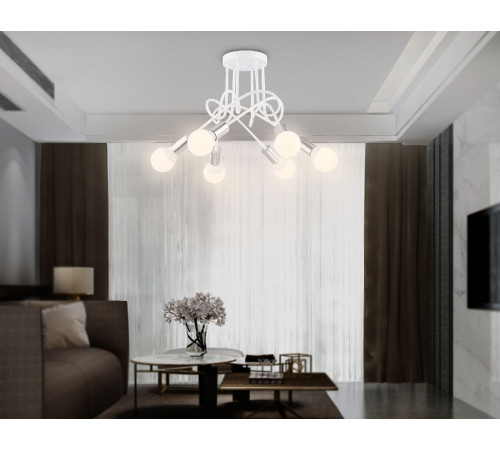 Потолочная люстра Ambrella Light Loft TR80417 Потолочная люстра Ambrella Light Loft TR80417