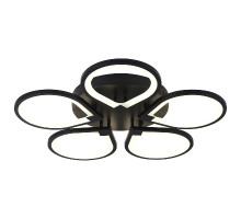 Потолочная светодиодная люстра Natali Kovaltseva Singl INNOVATION STYLE 83042 BLACK