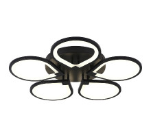 Потолочная светодиодная люстра Natali Kovaltseva Singl INNOVATION STYLE 83042 BLACK
