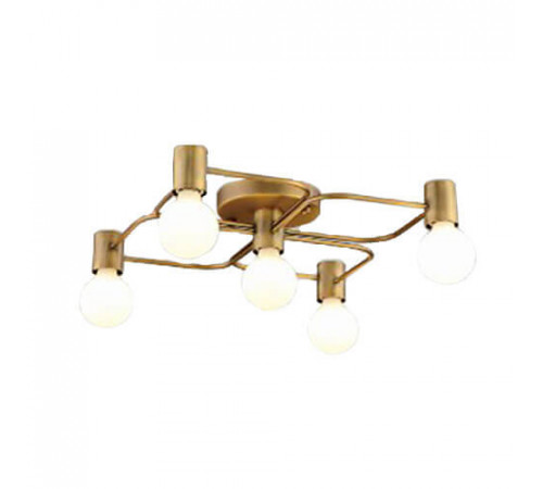 Потолочная люстра Italline Vega PL 6088/5 bronze Потолочная люстра Italline Vega PL 6088/5 bronze