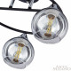 Потолочная люстра Arte Milano Amalfi 322403/3 BK+CR