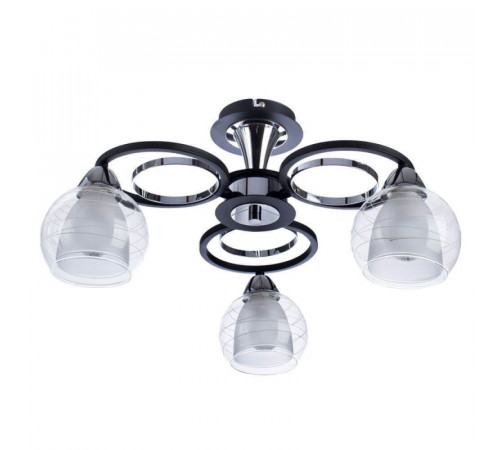 Потолочная люстра Arte Lamp Ginevra A1604PL-3BK Потолочная люстра Arte Lamp Ginevra A1604PL-3BK