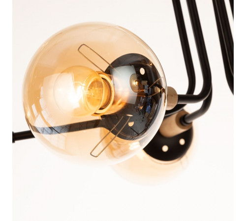 Потолочная люстра Arte Lamp Oxford A2716PL-6BK Потолочная люстра Arte Lamp Oxford A2716PL-6BK
