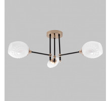 Потолочная люстра IMEX MD.4144-3-S-BK+FGD