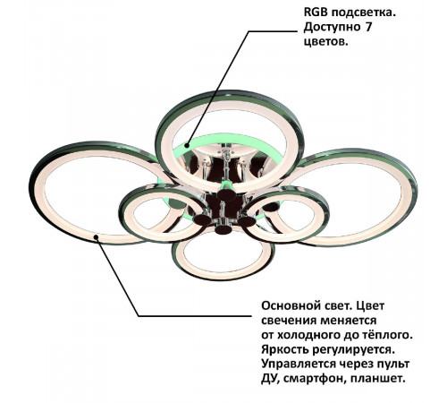 Потолочная люстра Natali Kovaltseva INNOVATION STYLE 83023 Потолочная люстра Natali Kovaltseva INNOVATION STYLE 83023