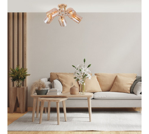 Потолочная люстра Escada Neulia 1118/5PL Потолочная люстра Escada Neulia 1118/5PL