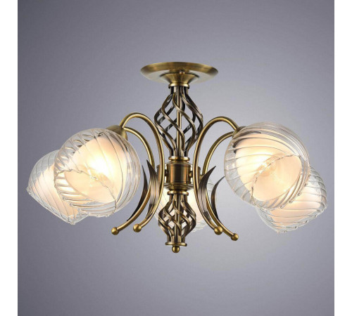 Потолочная люстра Arte Lamp Dolcemente A1607PL-5AB Потолочная люстра Arte Lamp Dolcemente A1607PL-5AB