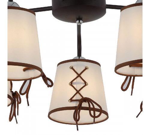 Потолочная люстра Illumico IL6103-5COU-79 CF CR Clara