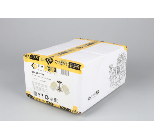 Потолочная люстра Omnilux Leonessa OML-29117-05 Потолочная люстра Omnilux Leonessa OML-29117-05