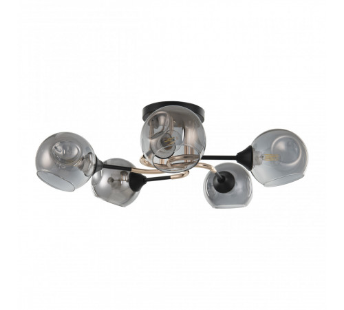 Потолочная люстра Arte Milano Amalfi 328419/5 FG+BK Потолочная люстра Arte Milano Amalfi 328419/5 FG+BK