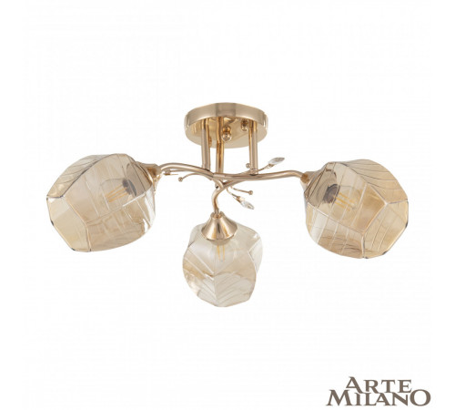 Потолочная люстра Arte Milano Amalfi 328106/3 FG Потолочная люстра Arte Milano Amalfi 328106/3 FG