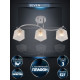 Потолочная люстра Seven Fires Ladzhos SF3378/3C-CR-WT