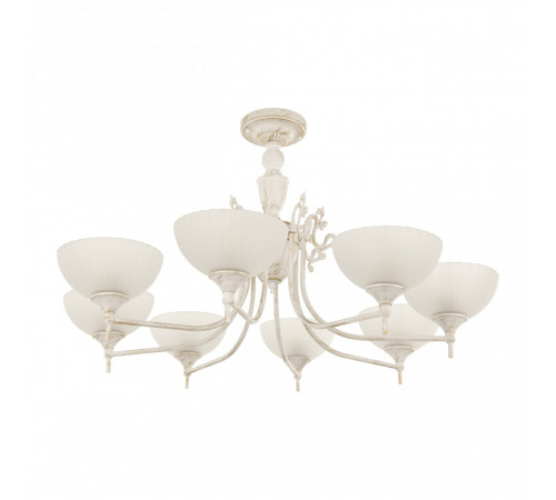Потолочная люстра Arte Milano 340049/8 WT+G Потолочная люстра Arte Milano 340049/8 WT+G