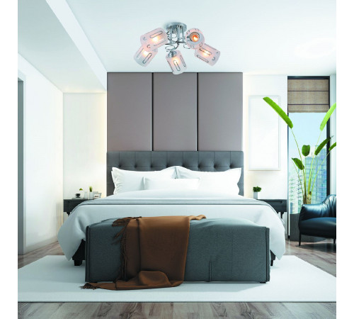 Потолочная люстра Escada Calluna 1120/5PL Потолочная люстра Escada Calluna 1120/5PL