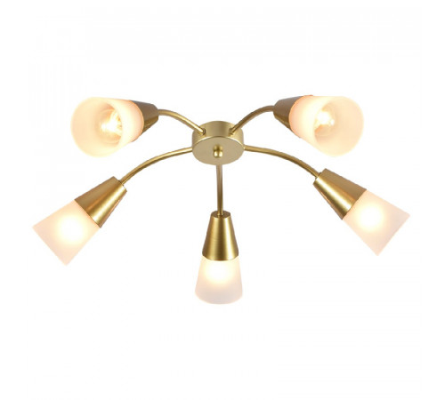 Потолочная люстра Escada Aquilegia 1100/5P Gold Потолочная люстра Escada Aquilegia 1100/5P Gold