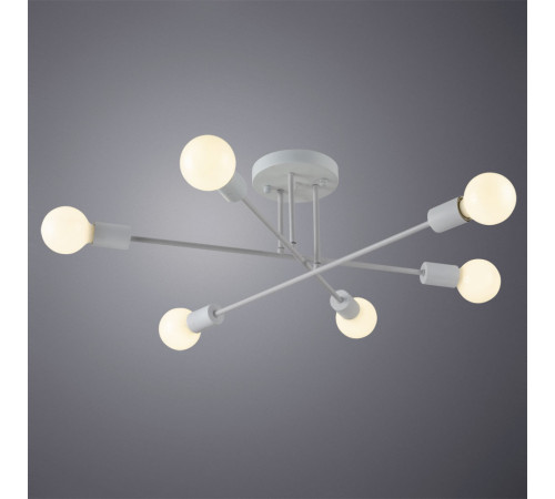 Потолочная люстра Arte Lamp Alastor A5435PL-6WH Потолочная люстра Arte Lamp Alastor A5435PL-6WH