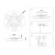 Потолочная люстра Ambrella Light Acrylica Original FA4546