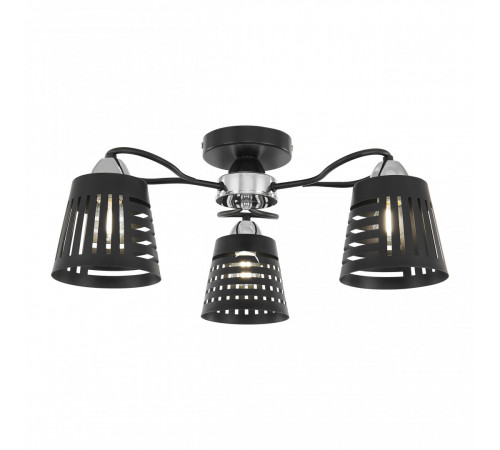 Потолочная люстра Arte Milano Amalfi 328207/3 BK.CR Потолочная люстра Arte Milano Amalfi 328207/3 BK.CR
