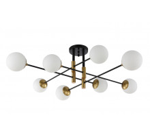 Потолочная люстра Crystal Lux Fidel FIDEL PL8 BLACK