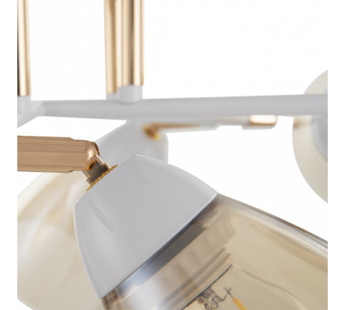 Потолочная люстра Arte Milano Amalfi 327410/5 FG+WH Потолочная люстра Arte Milano Amalfi 327410/5 FG+WH