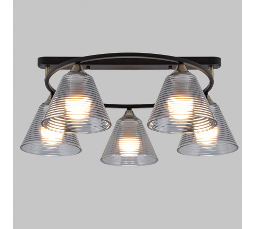 Потолочная люстра IMEX MD.5948-5-S-BK+AB Потолочная люстра IMEX MD.5948-5-S-BK+AB