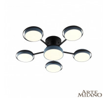 Потолочная люстра Arte Milano Ferrara 250406/5+1 Gr