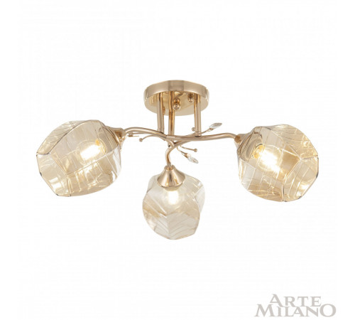 Потолочная люстра Arte Milano Amalfi 328106/3 FG Потолочная люстра Arte Milano Amalfi 328106/3 FG