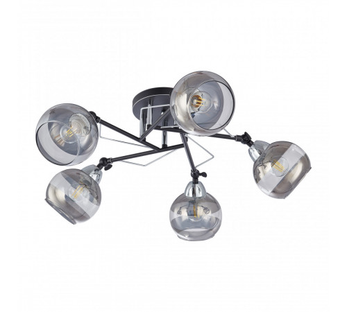 Потолочная люстра Arte Milano Amalfi 323685/5B BK+CR Потолочная люстра Arte Milano Amalfi 323685/5B BK+CR