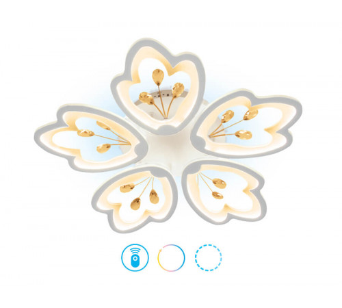 Потолочная светодиодная люстра Ambrella Light Acrylica Original FA510 Потолочная светодиодная люстра Ambrella Light Acrylica Original FA510