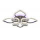 Потолочный светодиодный светильник Ambrella Light Acrylica FA2835