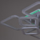 Потолочная люстра Reluce 09821-3.3-4+4 WH (RGB)