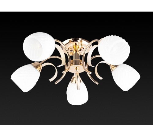 Потолочная люстра Toplight Lenore TL3530X-05FG Потолочная люстра Toplight Lenore TL3530X-05FG