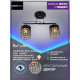Потолочная люстра Seven Fires Oldri SF3339/2C-BK-CR-CL