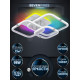 Потолочная люстра Seven Fires Karlis SF5056/4C-WT-CR-RGB