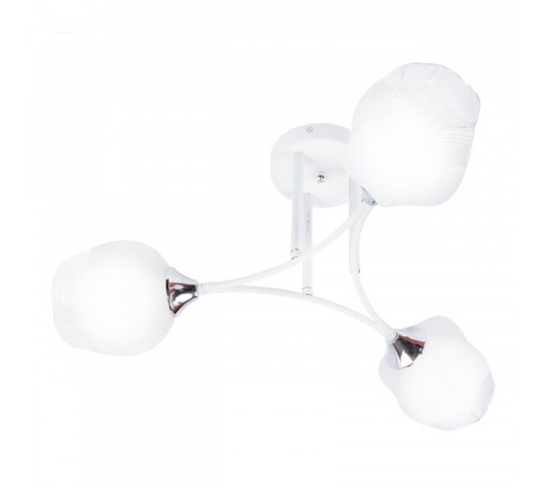 Потолочная люстра IMEX MD.4881-3-S WH+CH Потолочная люстра IMEX MD.4881-3-S WH+CH