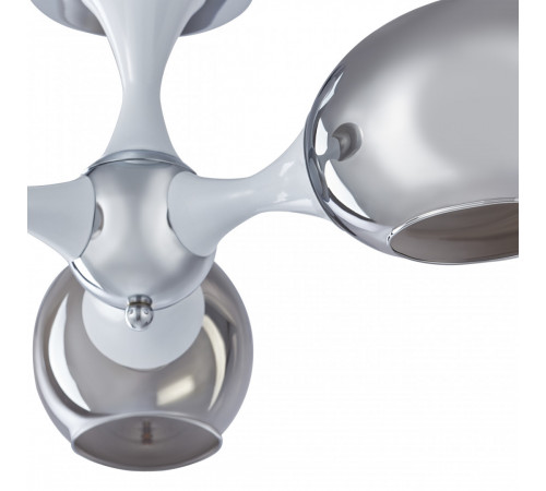 Потолочная люстра Arte Milano Napoli 329408/3 CR+WH Потолочная люстра Arte Milano Napoli 329408/3 CR+WH