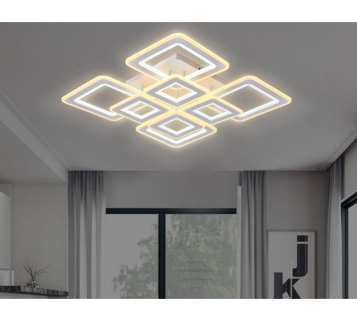 Потолочная светодиодная люстра Ambrella Light Acrylica Original FA868 Потолочная светодиодная люстра Ambrella Light Acrylica Original FA868