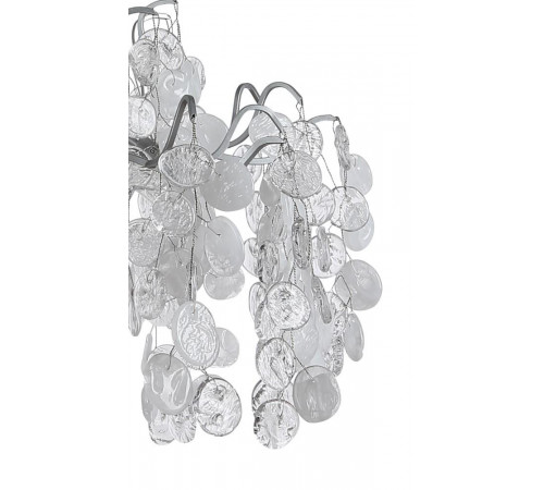 Потолочная люстра Crystal Lux Tenerife PL8 Silver