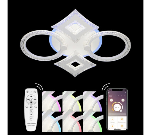 Потолочная люстра Natali Kovaltseva HIGH-TECH LED LAMPS 82014