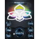 Потолочная люстра Seven Fires Dzhena SF5050/10C-WT-RGB