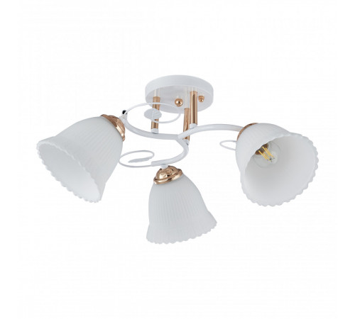 Потолочная люстра Arte Milano Amalfi 325395/3A WH+FG Потолочная люстра Arte Milano Amalfi 325395/3A WH+FG