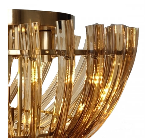 Потолочная люстра Delight Collection Calligo 4424-600 ti-gold/amber Потолочная люстра Delight Collection Calligo 4424-600 ti-gold/amber
