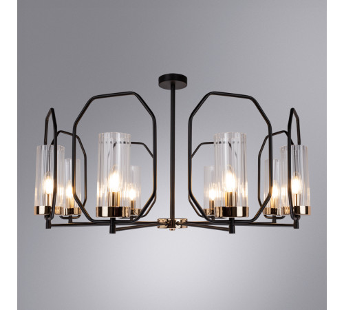 Потолочная люстра Arte Lamp Celaeno A7004PL-8BK Потолочная люстра Arte Lamp Celaeno A7004PL-8BK