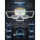 Потолочная люстра Seven Fires Levi SF5032/7C-WT-CR-RGB