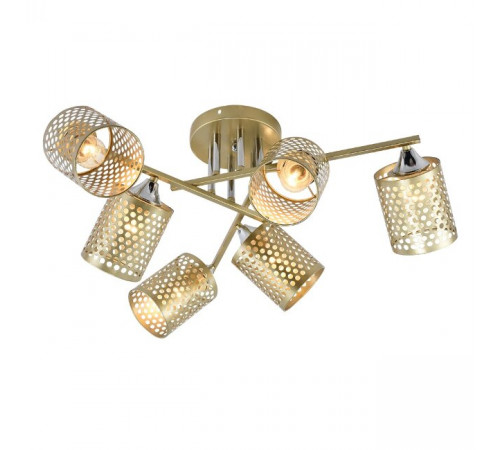 Потолочная люстра Seven Fires Idella SF3356/6C-GD-CR-GD